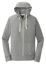 New Era Men's Sueded Cotton Blend Full-Zip Hoodie. NEA122 New Era