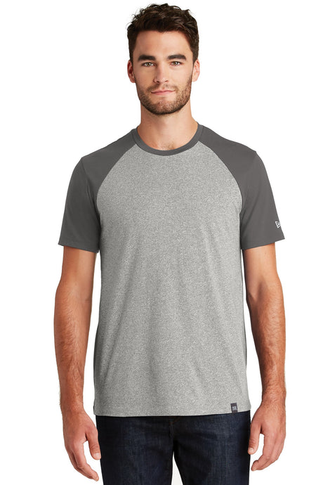 New Era Men's Heritage Blend Varsity Tee. NEA107 New Era