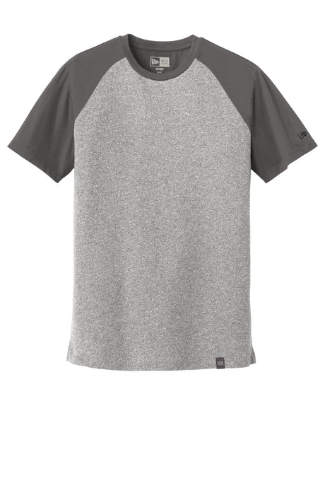 New Era Men's Heritage Blend Varsity Tee. NEA107 New Era