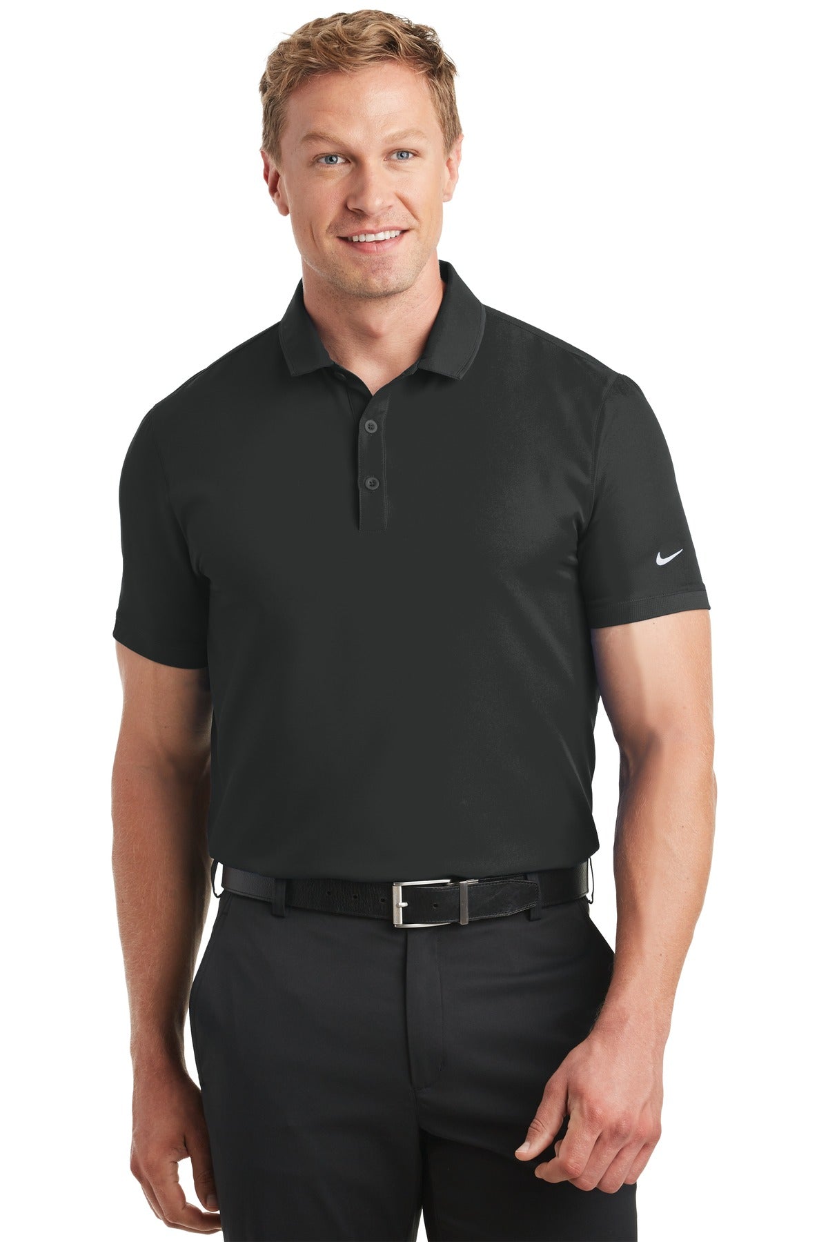 Nike Men's Dri-FIT Stretch Woven Polo. 838958 Nike