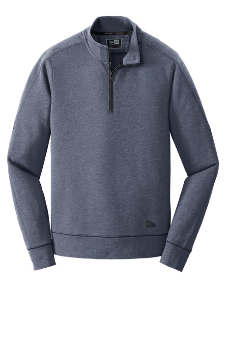 New Era Men's Tri-Blend Fleece 1/4-Zip Pullover. NEA512 New Era