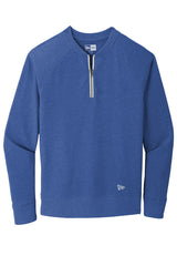 New Era Men's Sueded Cotton Blend 1/4-Zip Pullover. NEA123 New Era