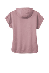 New Era Women's Performance Terry Short Sleeve Hoodie. LNEA533 New Era