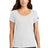 Nike Women's Dri-FIT Cotton/Poly Scoop Neck Tee Shirt. NKBQ5234 Nike