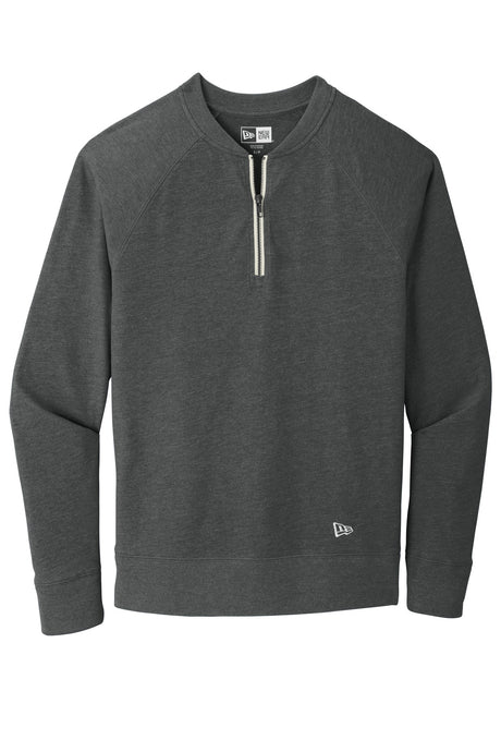 New Era Men's Sueded Cotton Blend 1/4-Zip Pullover. NEA123 New Era