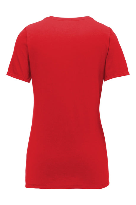 Nike Women's Dri-FIT Cotton/Poly Scoop Neck Tee Shirt. NKBQ5234 Nike