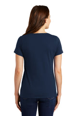 Nike Women's Dri-FIT Cotton/Poly Scoop Neck Tee Shirt. NKBQ5234 Nike
