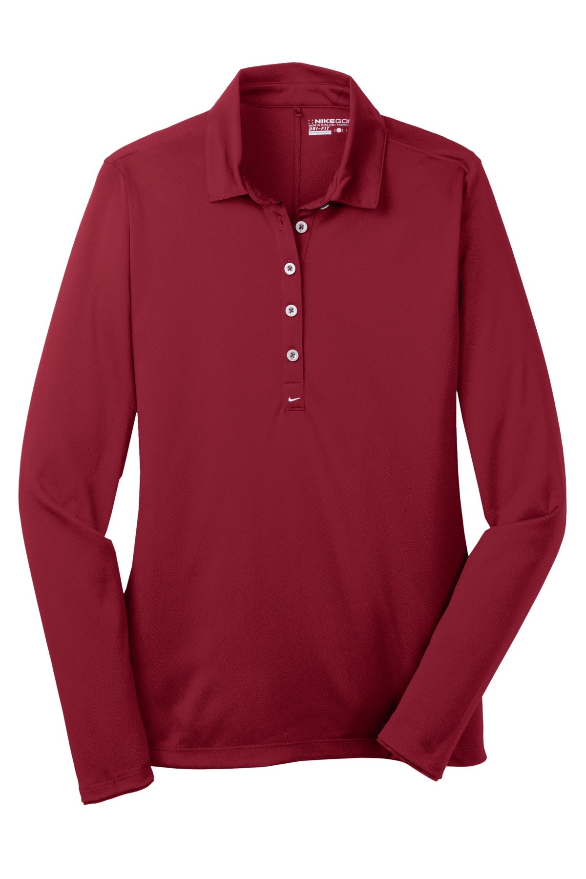 Nike Women's Long Sleeve Dri-FIT Stretch Tech Polo. 545322 Nike