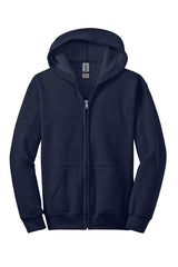 Gildan Youth Heavy Blend Full-Zip Hooded Sweatshirt Gildan
