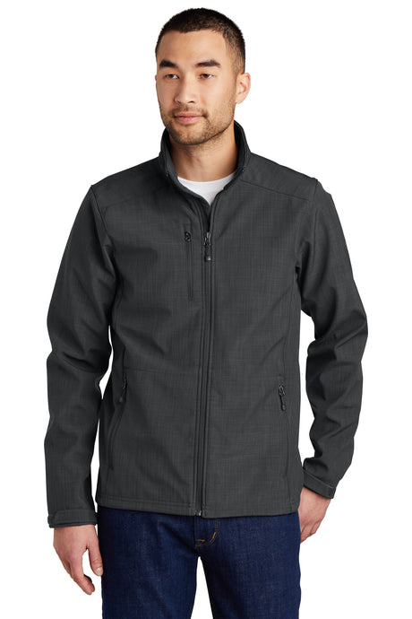 Eddie Bauer Men's Shaded Crosshatch Soft Shell Jacket. EB532 Eddie Bauer