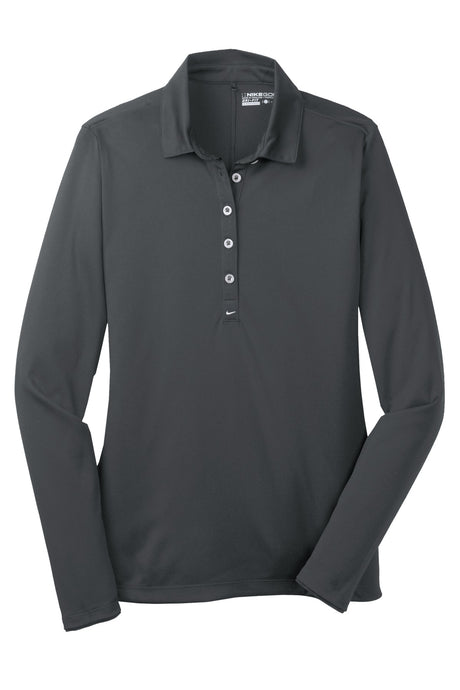 Nike Women's Long Sleeve Dri-FIT Stretch Tech Polo. 545322 Nike