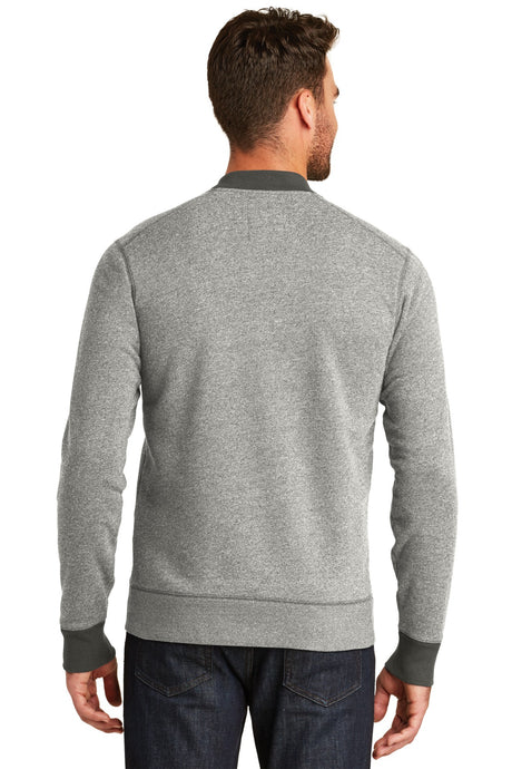 New Era Men's French Terry Baseball Full-Zip. NEA503 New Era