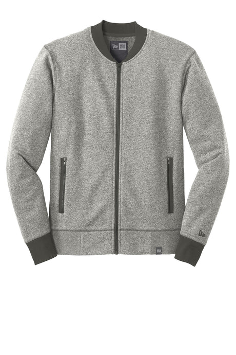 New Era Men's French Terry Baseball Full-Zip. NEA503 New Era