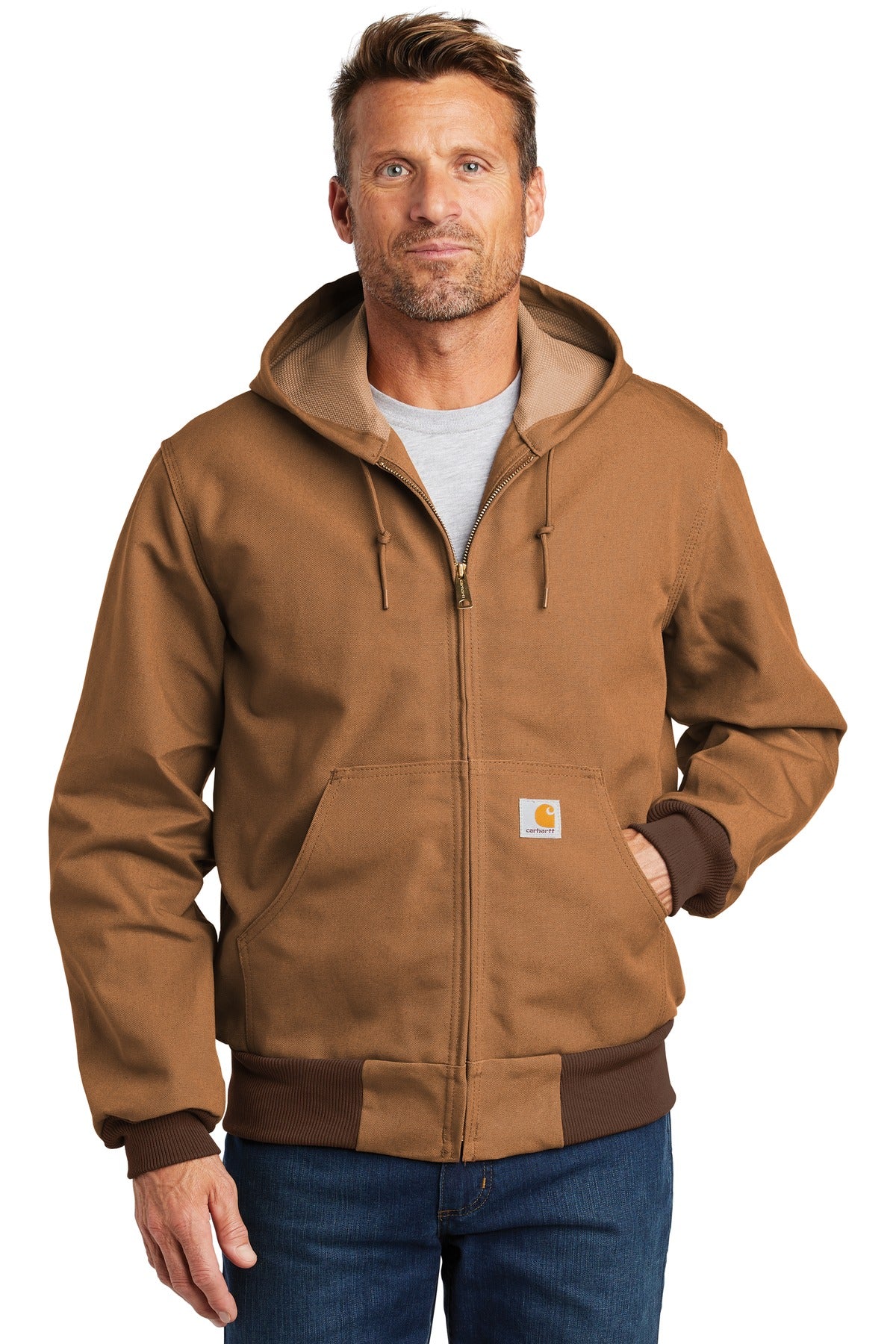 Carhartt Men's Thermal-Lined Duck Active Jacket CTJ131 Carhartt