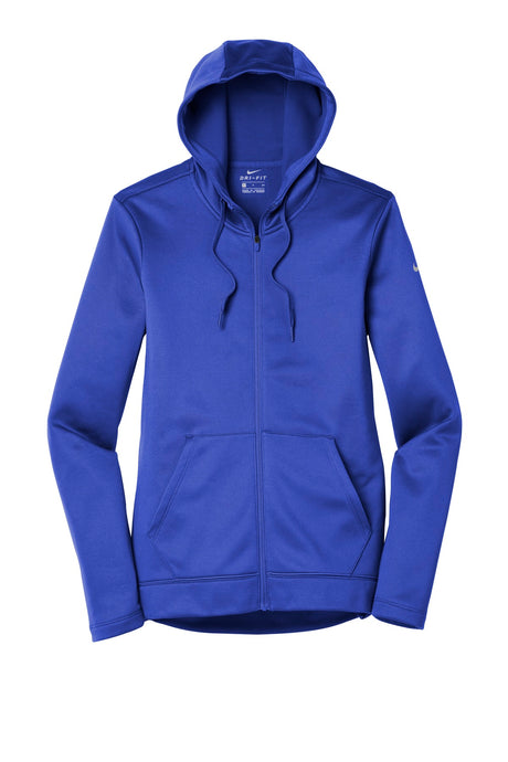 Nike Women's Therma-FIT Full-Zip Fleece Hoodie. NKAH6264 Nike