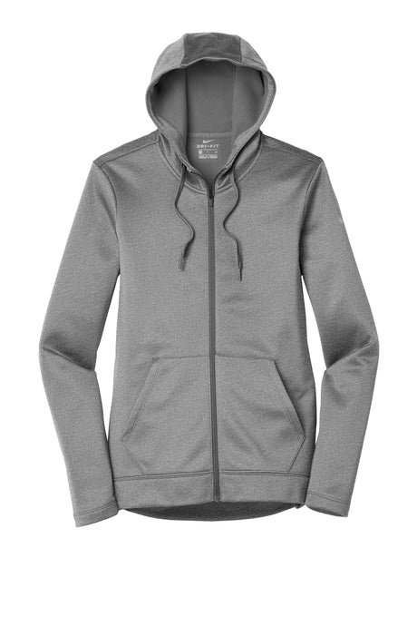 Nike Women's Therma-FIT Full-Zip Fleece Hoodie. NKAH6264 Nike