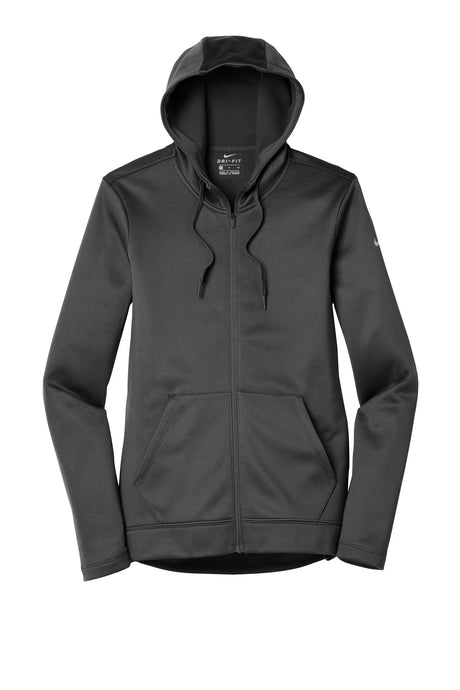 Nike Women's Therma-FIT Full-Zip Fleece Hoodie. NKAH6264 Nike