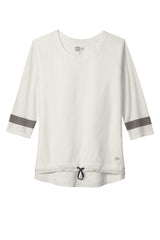 New Era Women's Tri-Blend 3/4-Sleeve Tee. LNEA136 New Era