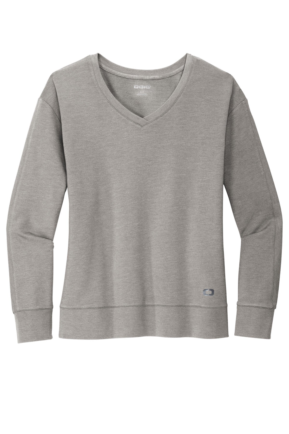 OGIO Women's Luuma Flex Long Sleeve V-Neck. LOG825 OGIO