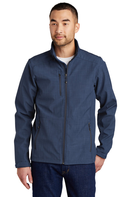Eddie Bauer Men's Shaded Crosshatch Soft Shell Jacket. EB532 Eddie Bauer