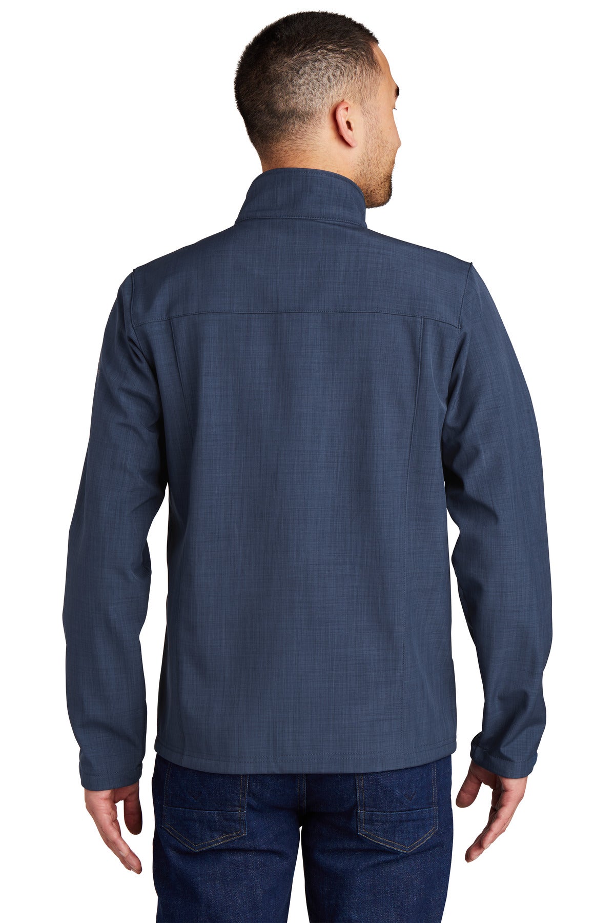 Eddie Bauer Men's Shaded Crosshatch Soft Shell Jacket. EB532 Eddie Bauer