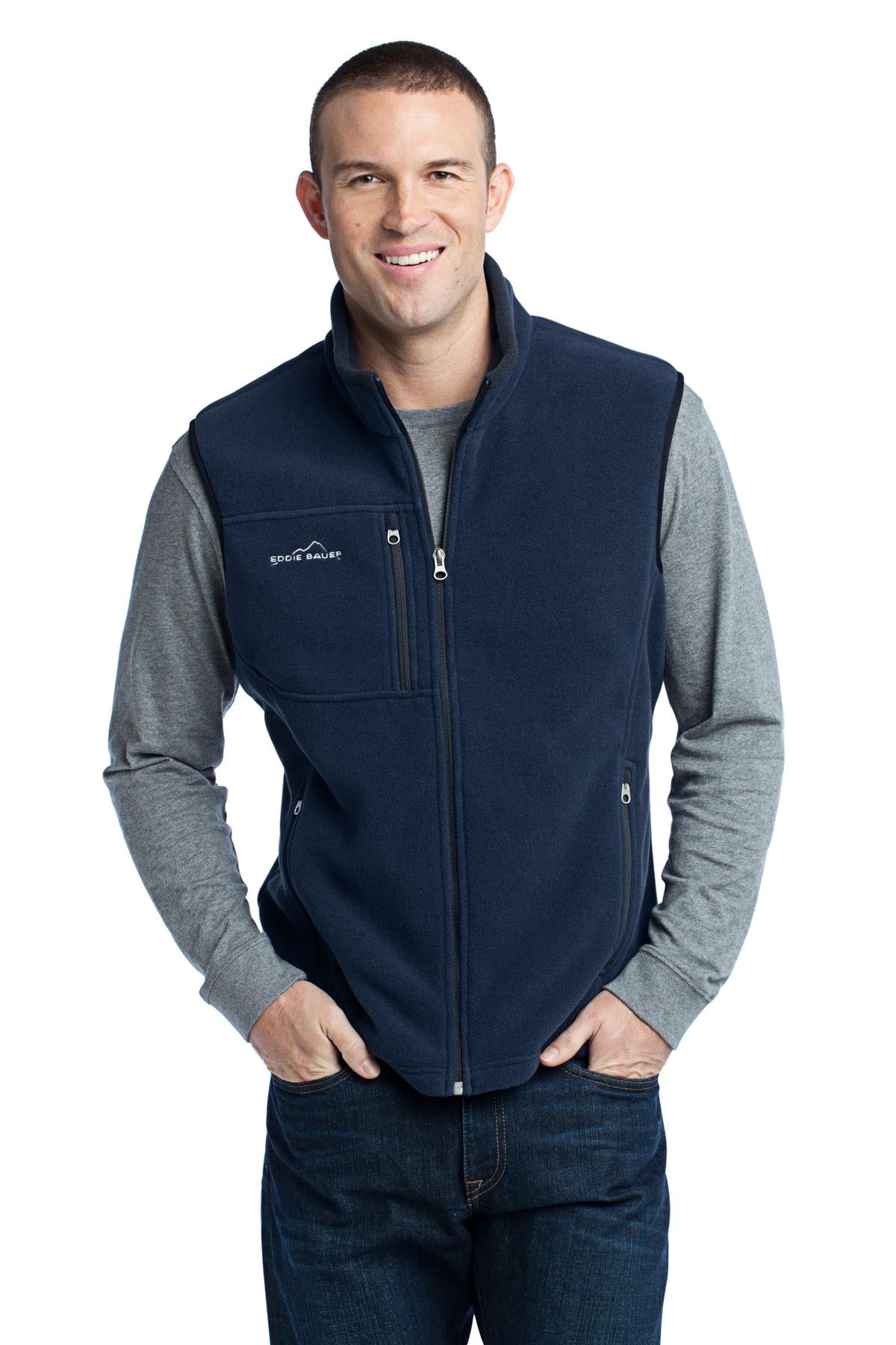 Eddie Bauer Men's Fleece Vest. EB204 Eddie Bauer