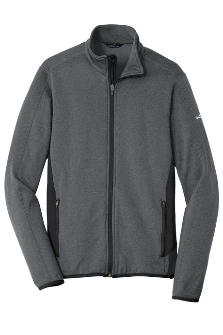Eddie Bauer Men's Full-Zip Heather Stretch Fleece Jacket. EB238 Eddie Bauer