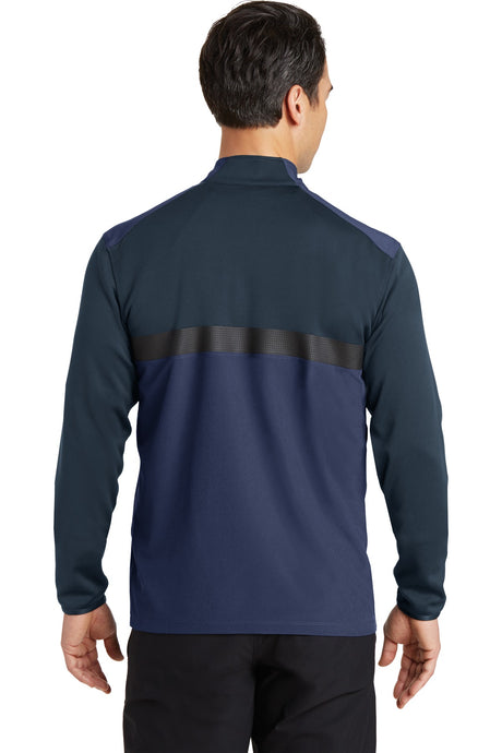 Nike Men's Dri-FIT Fabric Mix 1/2-Zip Cover-Up. 746102 Nike