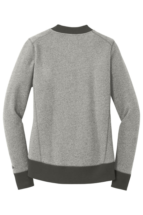 New Era Women's French Terry Baseball Full-Zip. LNEA503 New Era