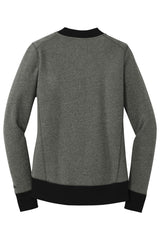 New Era Women's French Terry Baseball Full-Zip. LNEA503 New Era