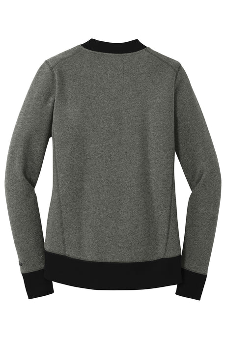 New Era Women's French Terry Baseball Full-Zip. LNEA503 New Era