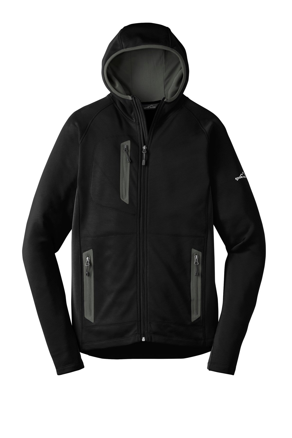 Eddie Bauer Men's Sport Hooded Full-Zip Fleece Jacket. EB244 Eddie Bauer
