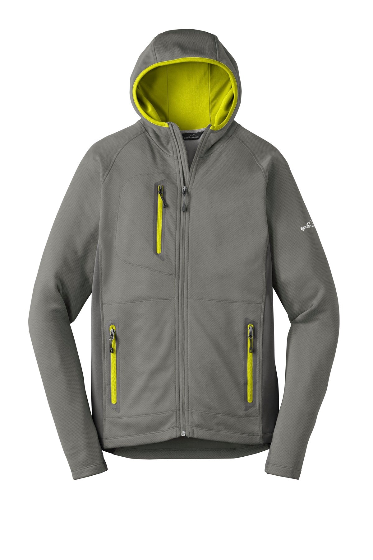 Eddie Bauer Men's Sport Hooded Full-Zip Fleece Jacket. EB244 Eddie Bauer