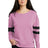 New Era Women's Tri-Blend Fleece Varsity Crew. LNEA513 New Era
