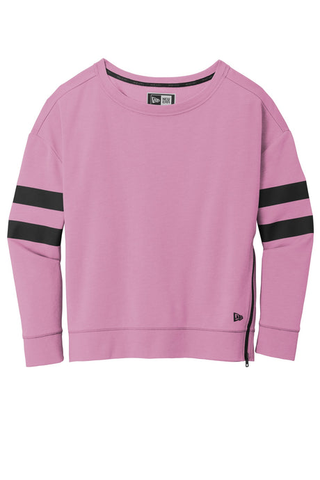 New Era Women's Tri-Blend Fleece Varsity Crew. LNEA513 New Era