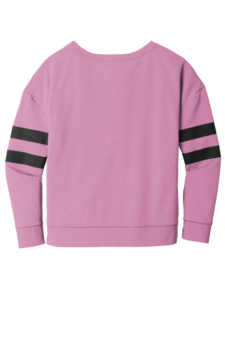 New Era Women's Tri-Blend Fleece Varsity Crew. LNEA513 New Era