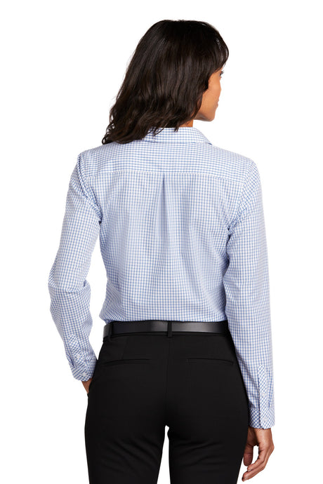Red House Women's Open Ground Check Non-Iron Shirt. RH86 Red House