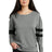 New Era Women's Tri-Blend Fleece Varsity Crew. LNEA513 New Era