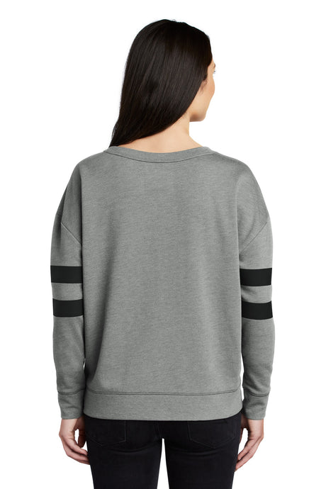 New Era Women's Tri-Blend Fleece Varsity Crew. LNEA513 New Era