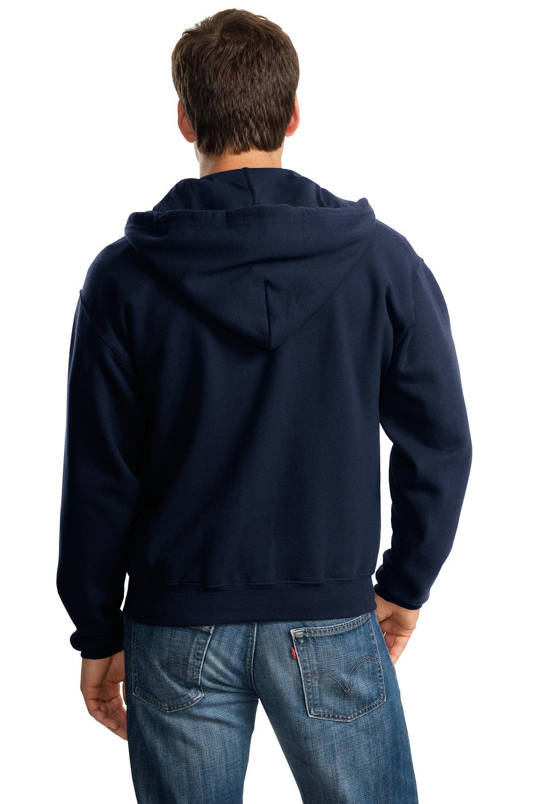 JERZEES Men's Super Sweats NuBlendÂ® Full-Zip Hooded Sweatshirt JERZEES