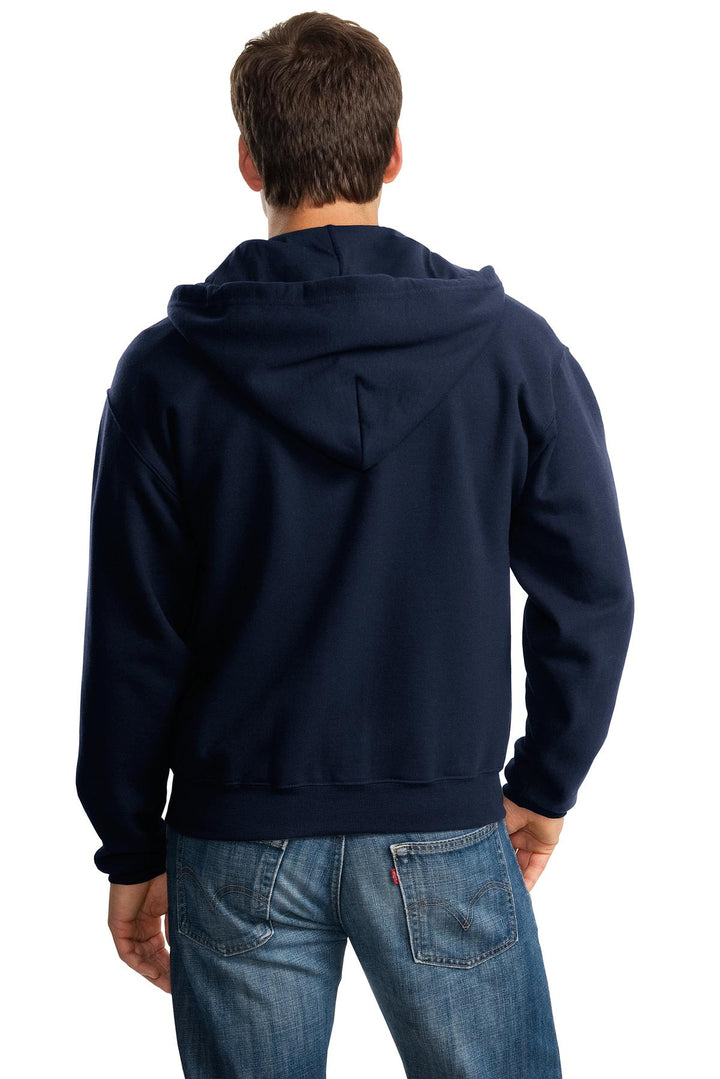 JERZEES Men's Super Sweats NuBlendÂ® Full-Zip Hooded Sweatshirt JERZEES