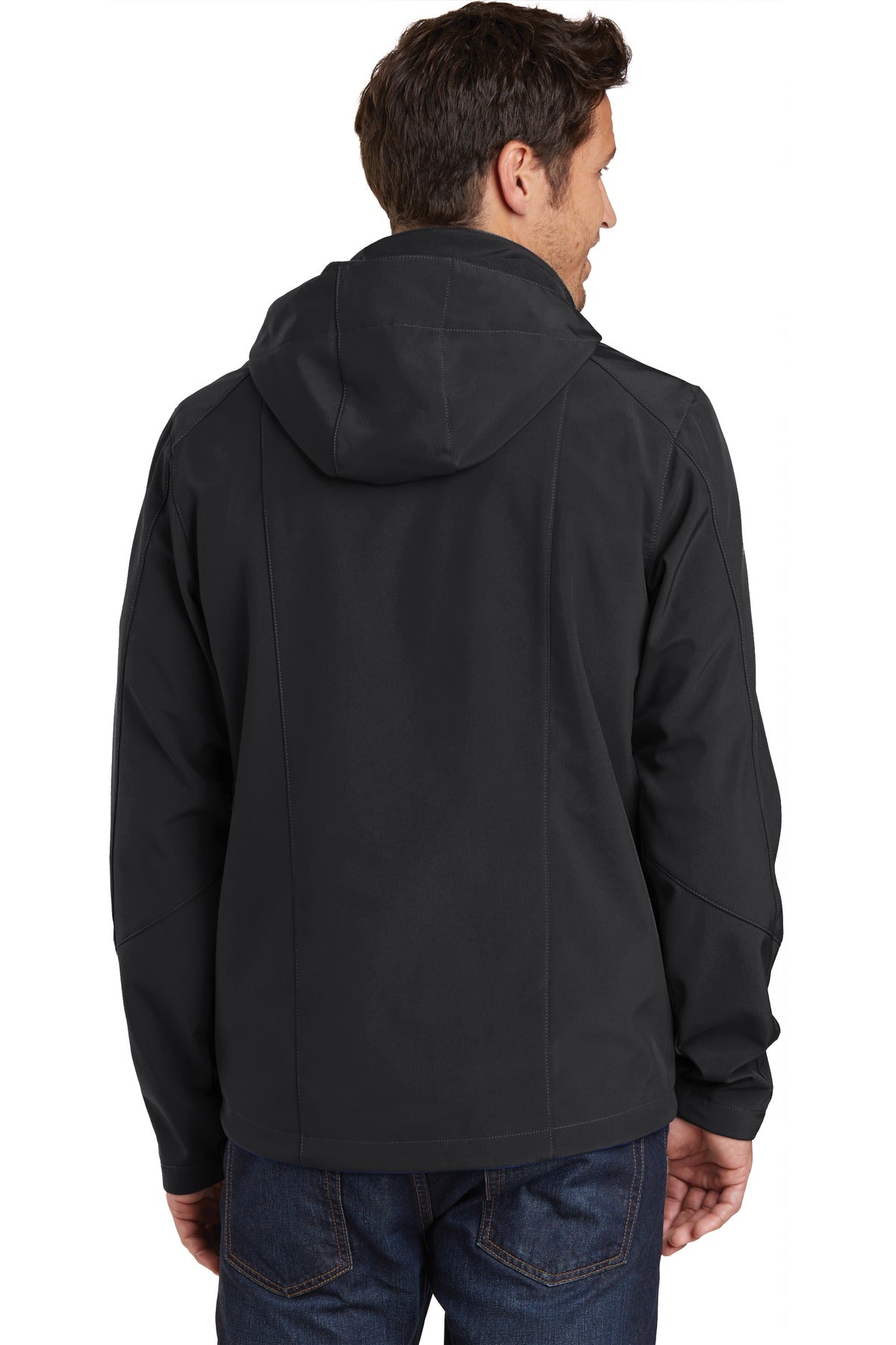 Eddie Bauer Men's Hooded Soft Shell Parka. EB536 Eddie Bauer