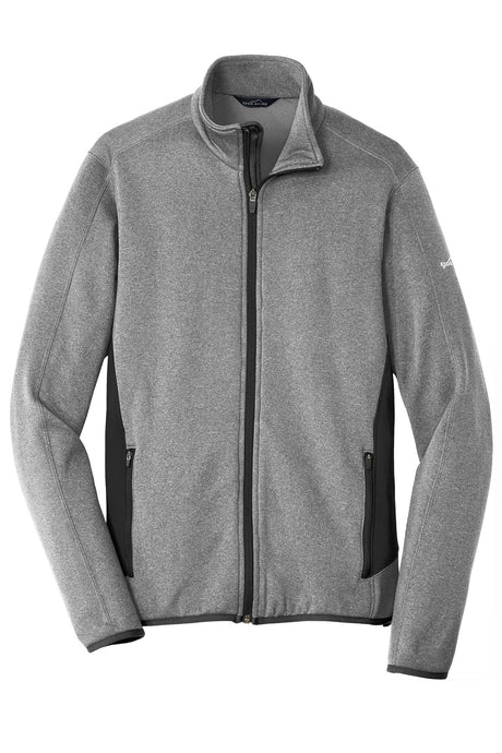 Eddie Bauer Men's Full-Zip Heather Stretch Fleece Jacket. EB238 Eddie Bauer