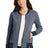 New Era Women's French Terry Baseball Full-Zip. LNEA503 New Era