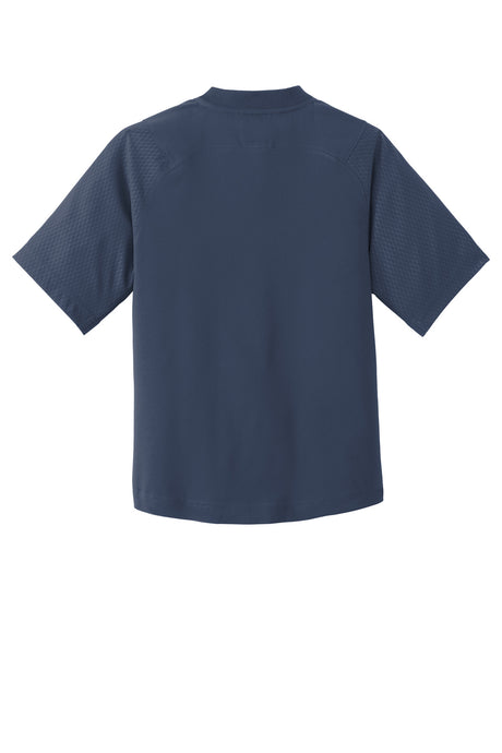 New Era Youth Cage Short Sleeve 1/4-Zip Jacket. YNEA600 New Era
