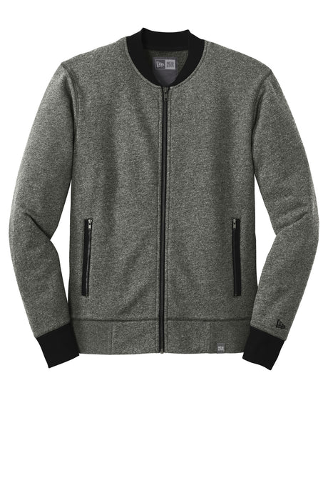 New Era Men's French Terry Baseball Full-Zip. NEA503 New Era