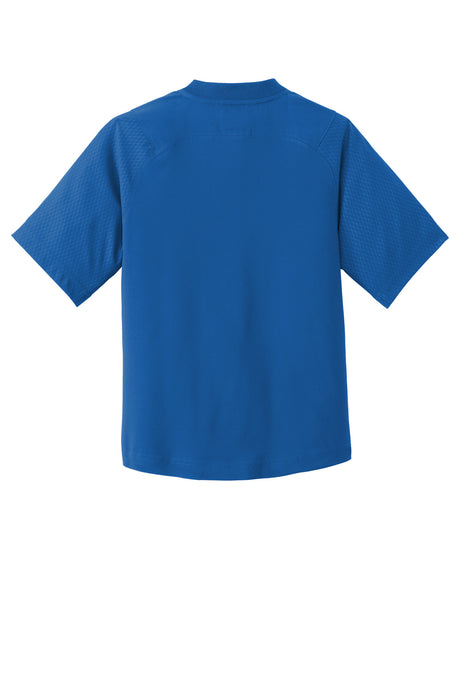 New Era Youth Cage Short Sleeve 1/4-Zip Jacket. YNEA600 New Era