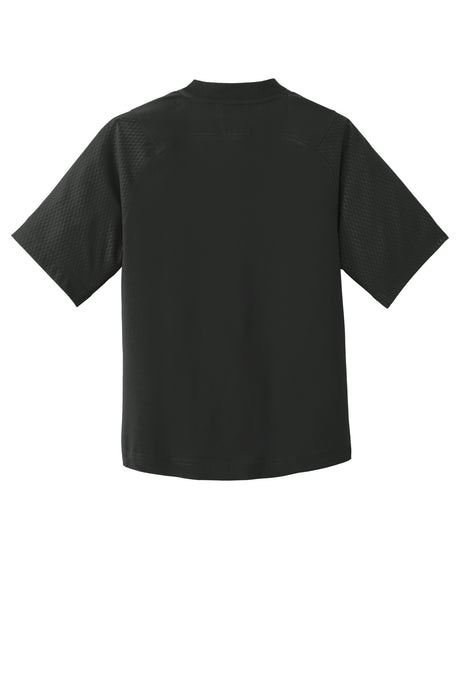 New Era Youth Cage Short Sleeve 1/4-Zip Jacket. YNEA600 New Era