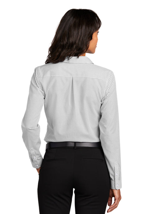 Red House Women's Open Ground Check Non-Iron Shirt. RH86 Red House