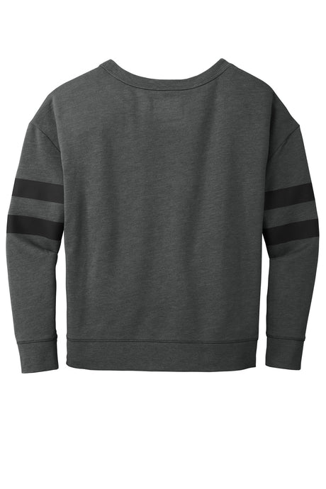 New Era Women's Tri-Blend Fleece Varsity Crew. LNEA513 New Era